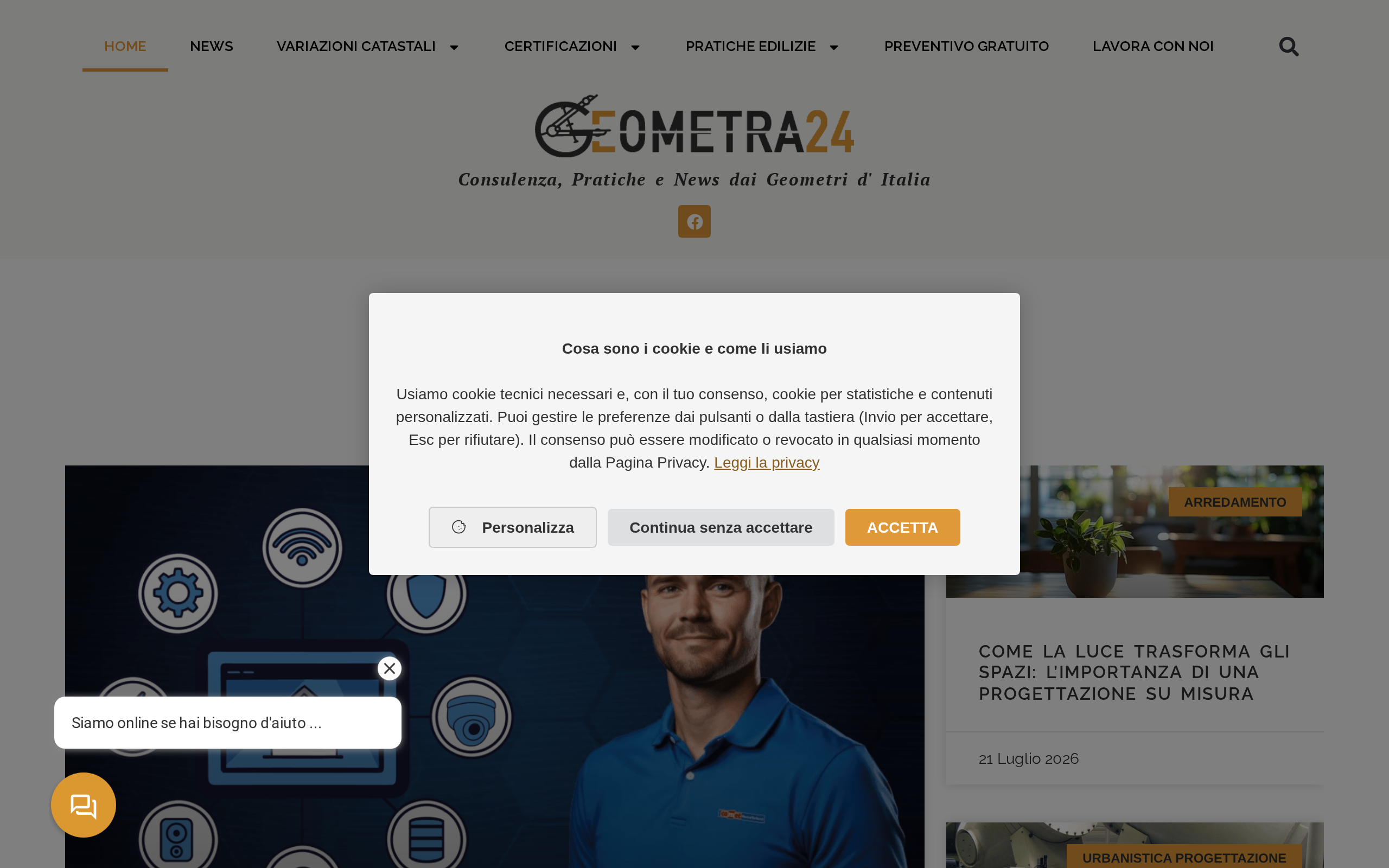 Anteprima del sito di geometra24.it