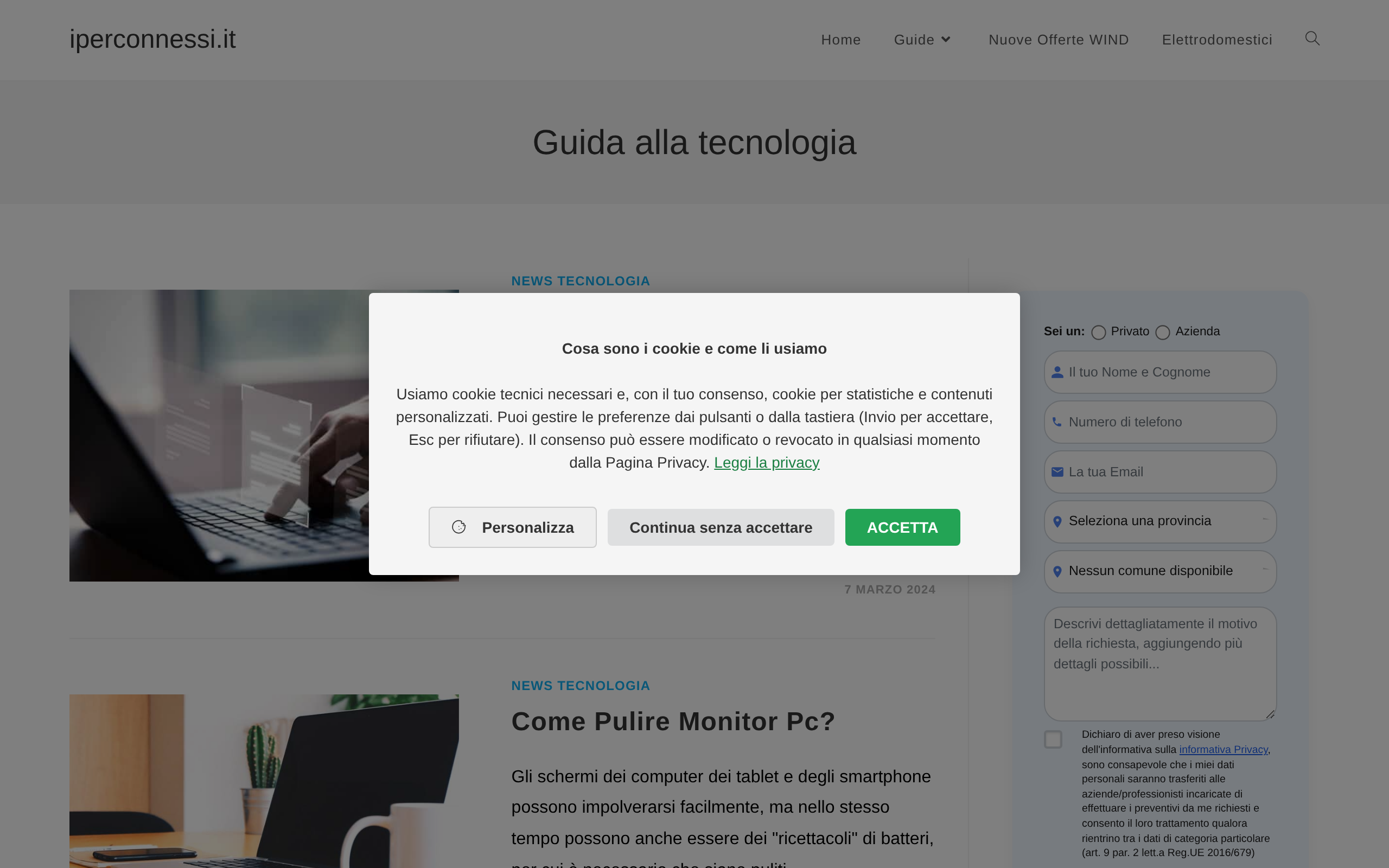 Anteprima del sito di iperconnessi.it