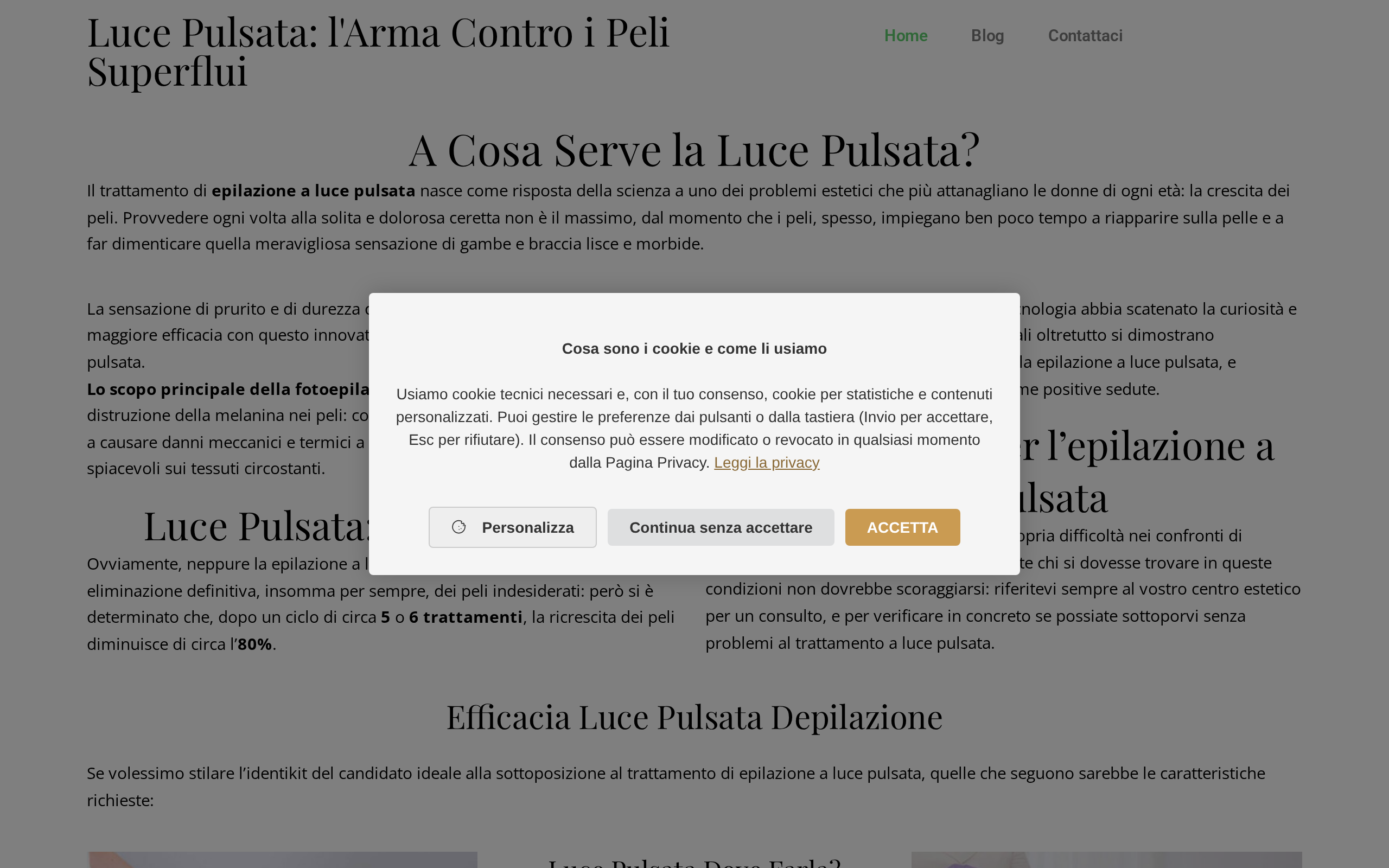 Anteprima del sito di lalucepulsata.it