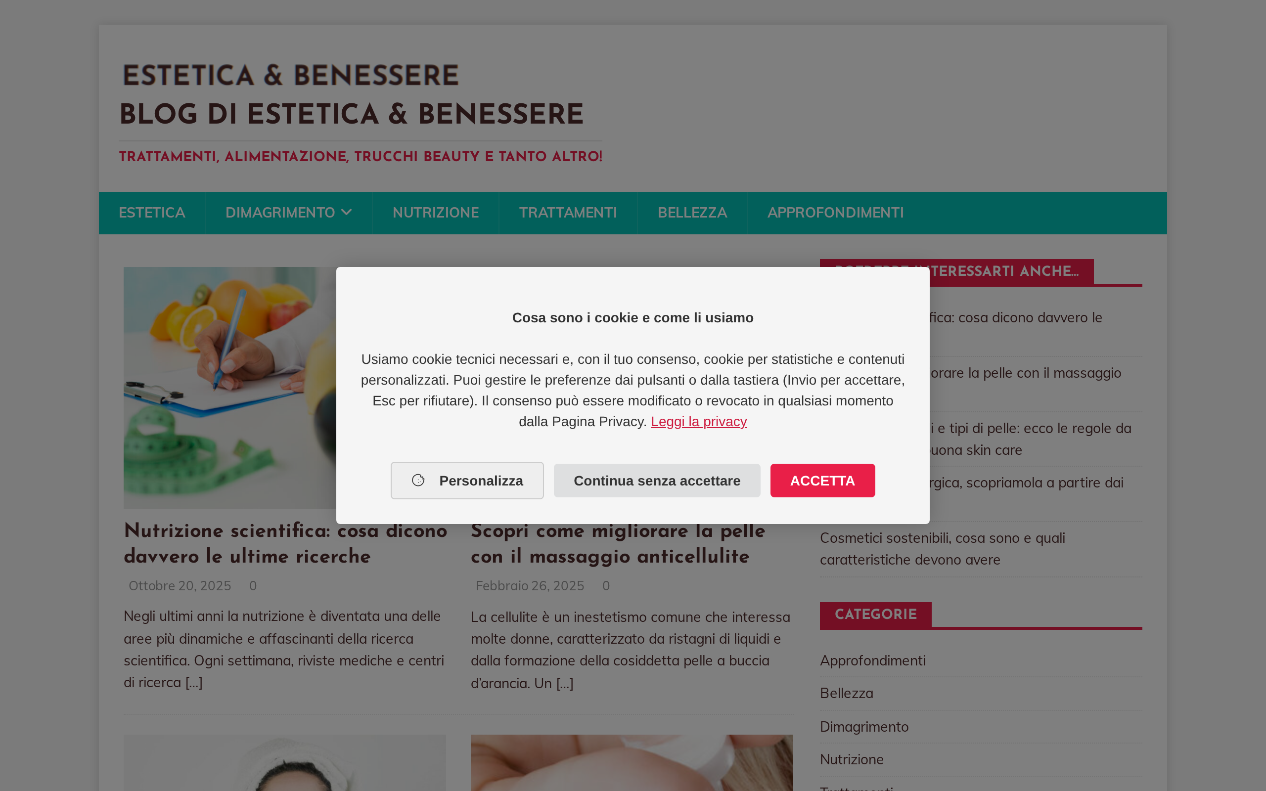 Anteprima del sito di dcdestetica.it